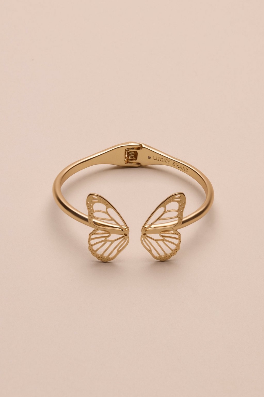 open butterfly cuff bracelet